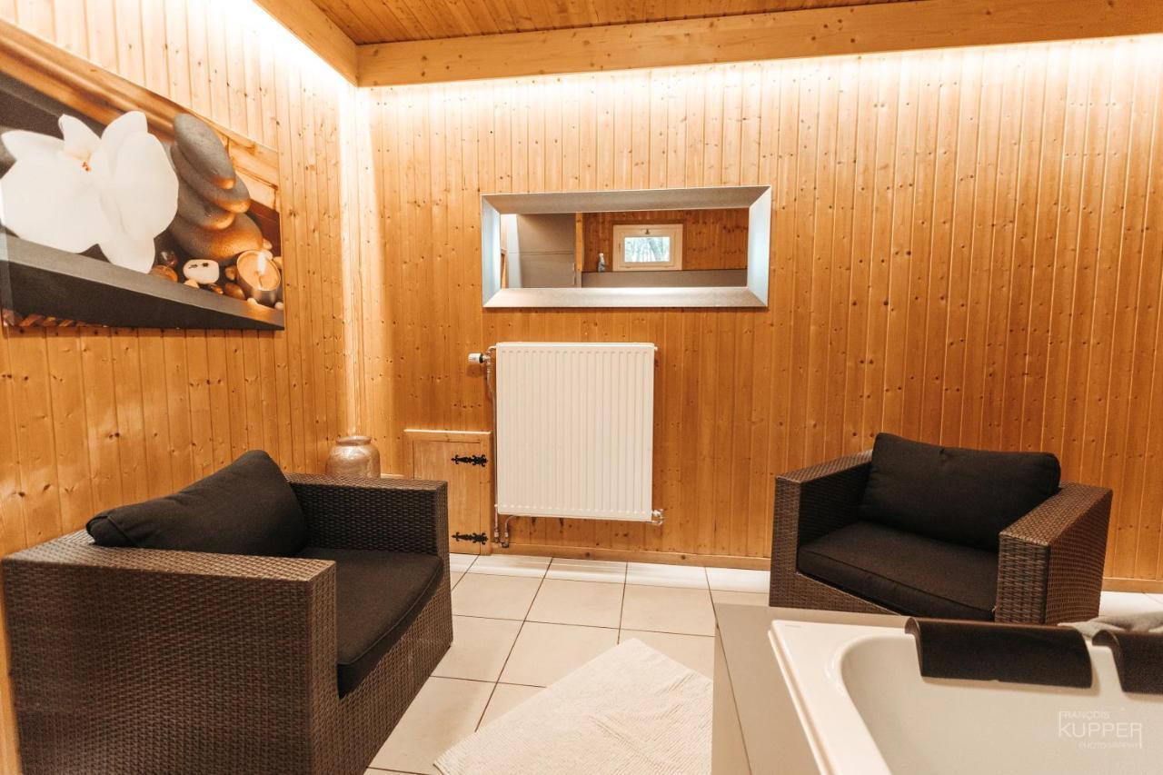 Le Loup Gris - 35 Pers - Vue-Wellness, Butgenbach-Malmedy Villa Exterior photo